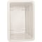 Global Industrial 8 Bushel Plastic Bulk Box Truck, Steel Chassis Base, White, 33-3/10L x 24-3/5W x 27-2/5H 800312WH - alternate 2